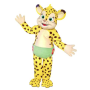 Word Party Franny the Cheetah Costume Mascot Costume