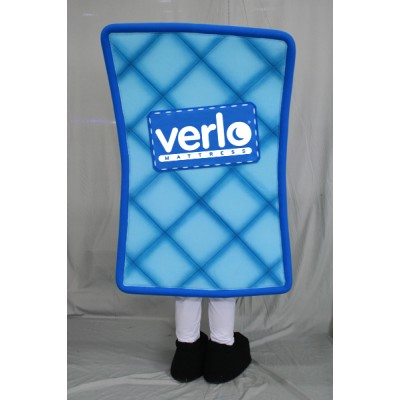 Blue Mattress Mascot Costume Free Shipping
