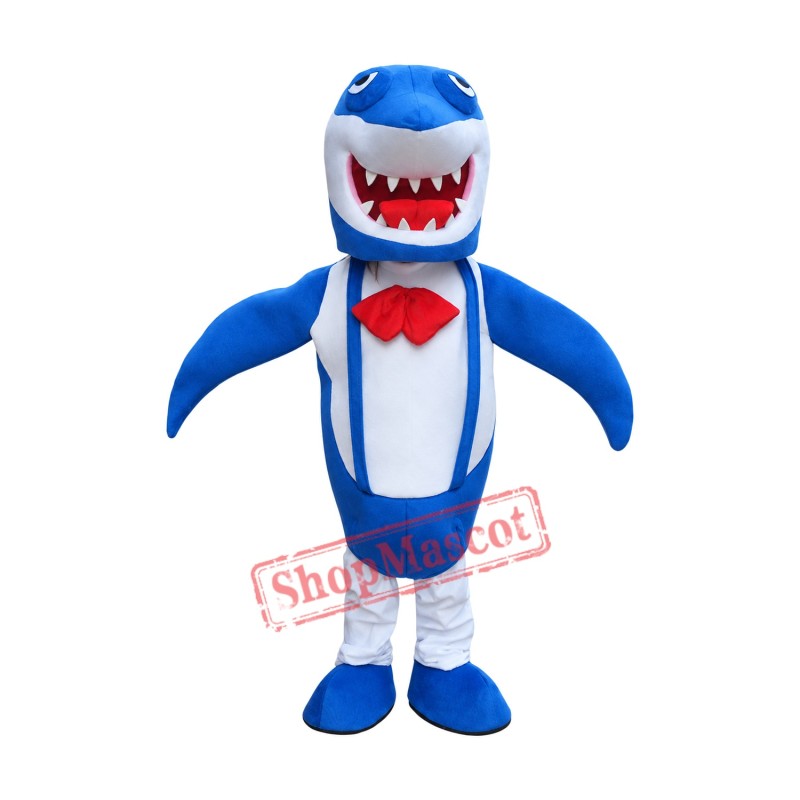 Professional New Blue Shark Mascot Costume Adult Size Fancy Dress Professional New Blue Shark Mascot Costume Adult Size Fancy Dress