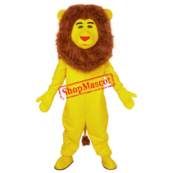 Yellow Lion Mascot Costume Custom Fancy Dress Cosplay Cartoon Mascot Costume Carnival Costume