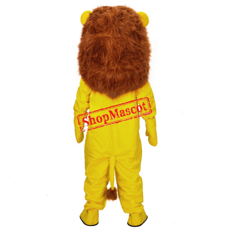 Yellow Lion Mascot Costume Custom Fancy Dress Cosplay Cartoon Mascot Costume Carnival Costume