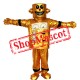 Vegas Gold Robot Mascot Costume