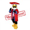 College Sport Red Eagle Mascot Costume Free Shipping