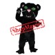 Cartoon Black Leopard Mascot Costume Free Shipping