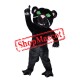 Cartoon Black Leopard Mascot Costume Free Shipping