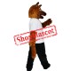 Brown Dog Mascot Costume Free Shipping