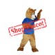 Brown Leopard Mascot Costume Free Shipping