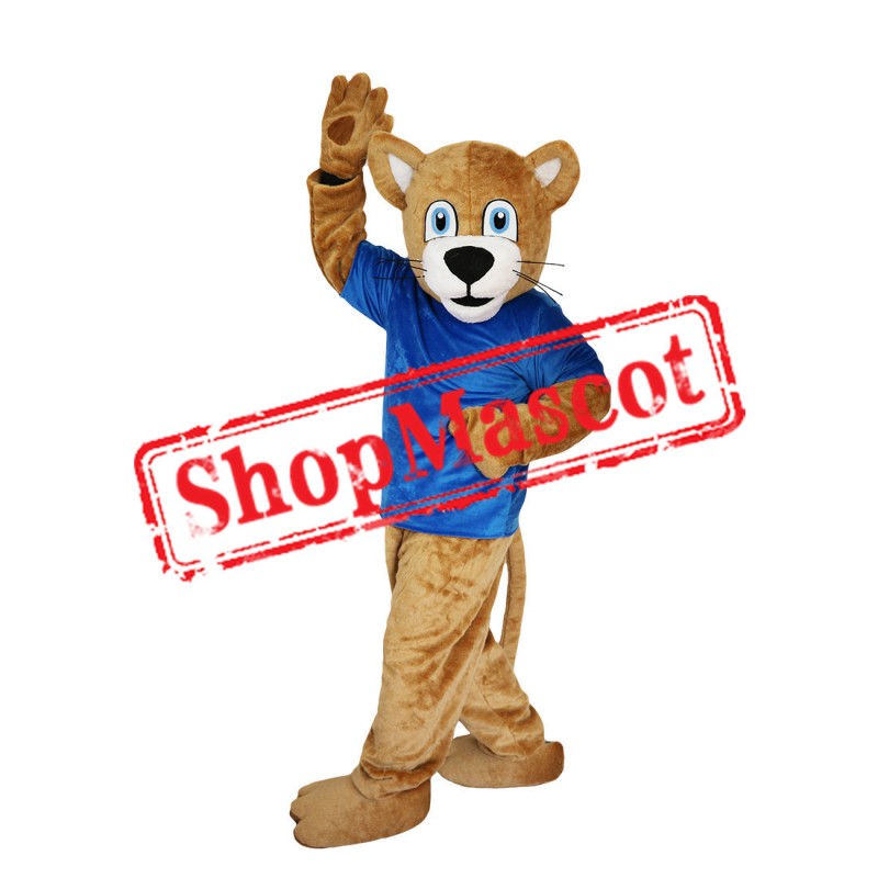 Brown Leopard Mascot Costume Free Shipping