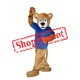 Brown Leopard Mascot Costume Free Shipping