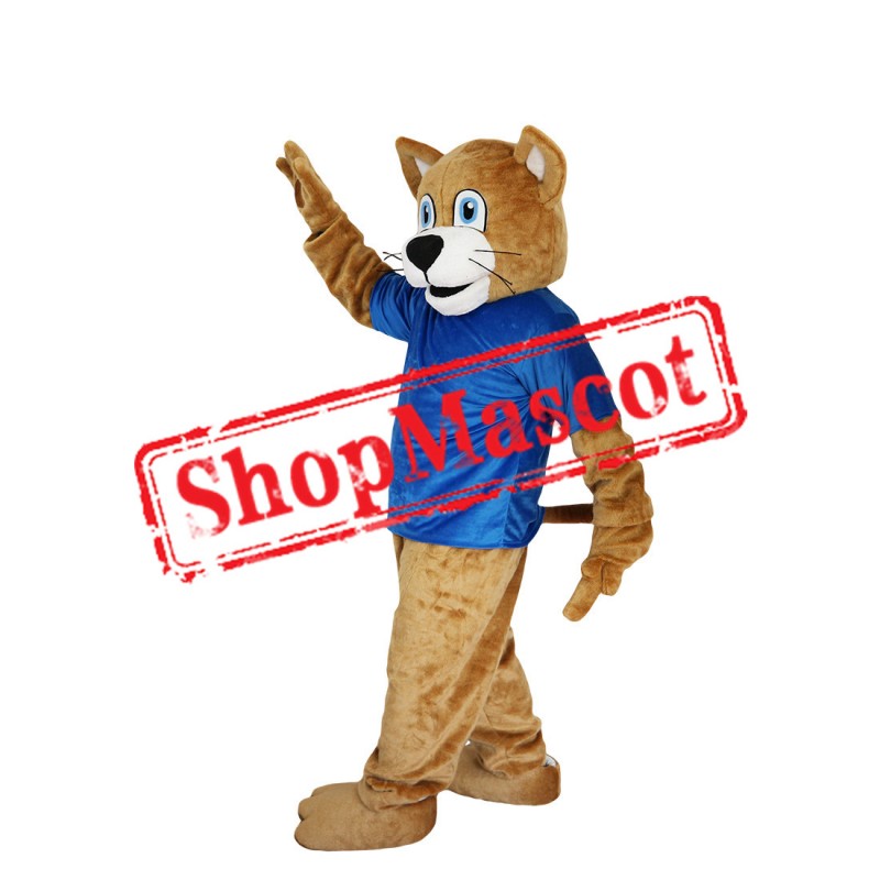 Brown Leopard Mascot Costume Free Shipping