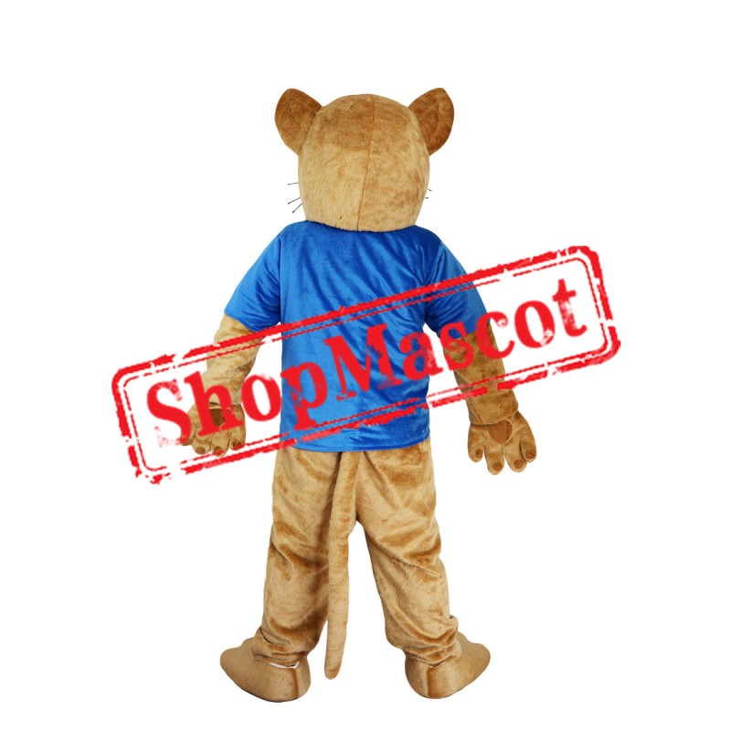 Brown Leopard Mascot Costume Free Shipping