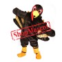 Power Turkey Mascot Costume For Christmas