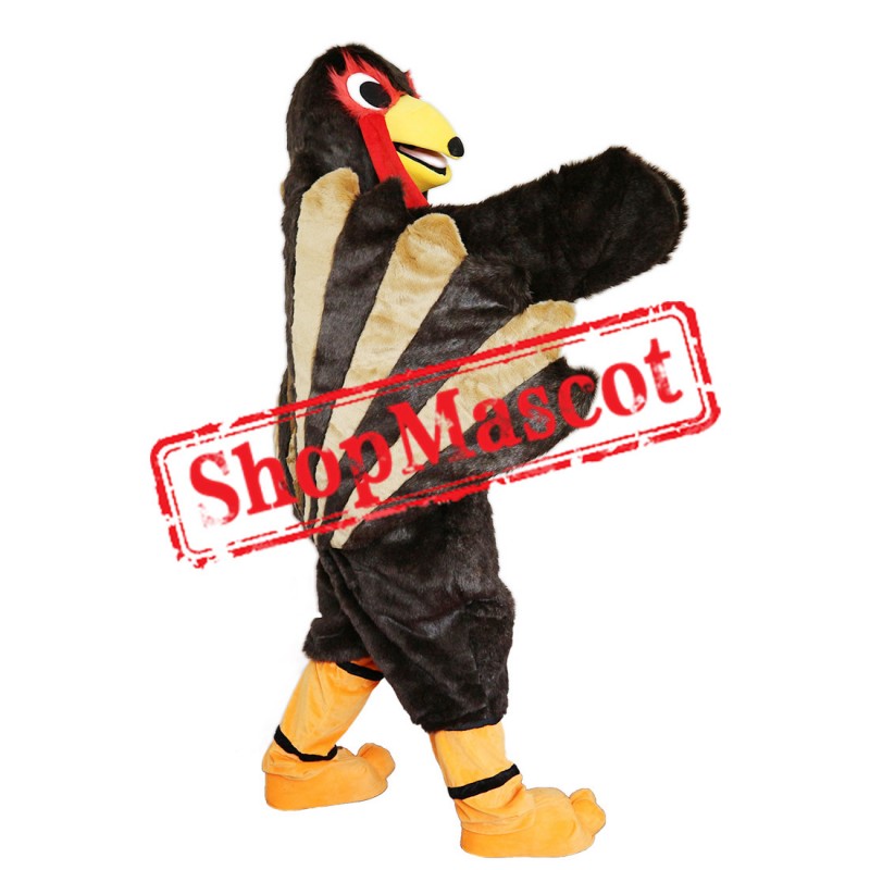 Power Turkey Mascot Costume For Christmas