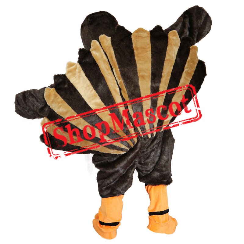 Power Turkey Mascot Costume For Christmas