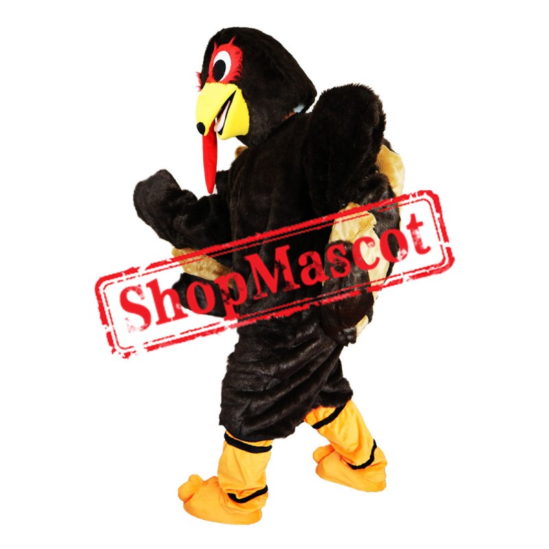Power Turkey Mascot Costume For Christmas