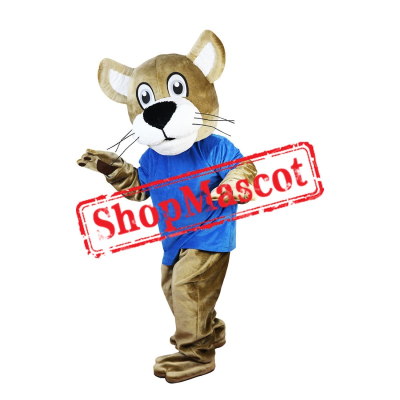 Cartoon Leopard Mascot Costume For Halloween