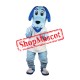 Blue Cute Dog Mascot Costume For Halloween