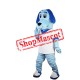 Blue Cute Dog Mascot Costume For Halloween