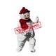 Christmas Snowman Mascot Costume Hot Sale Red Hat