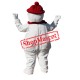 Christmas Snowman Mascot Costume Hot Sale Red Hat