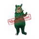 High Quality Green Devil Mascot Costume