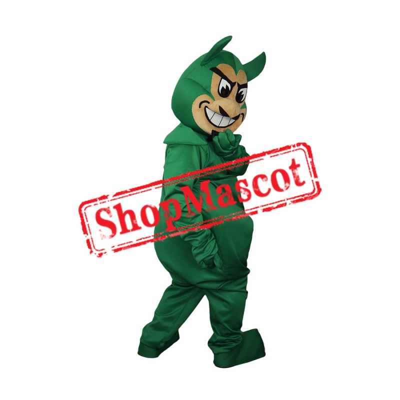 High Quality Green Devil Mascot Costume