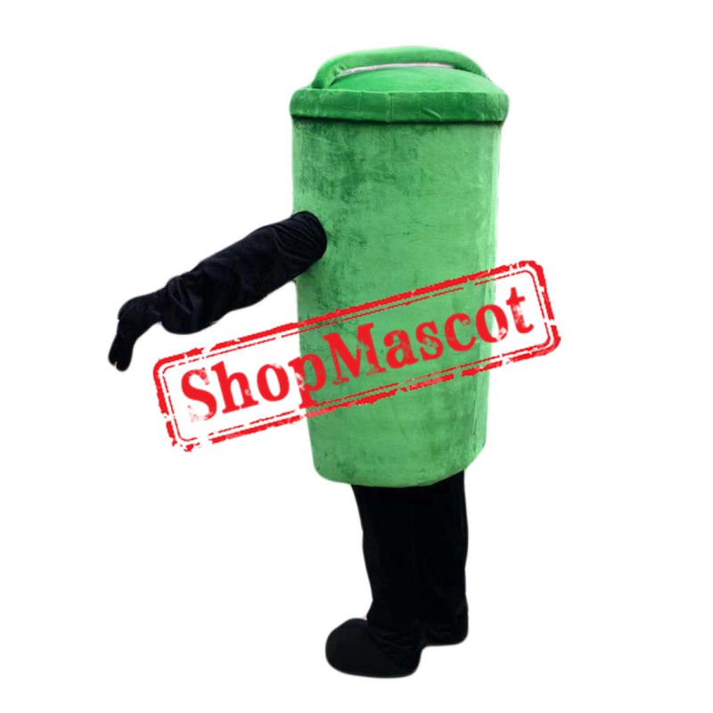 High Quality Green Trash Mascot Costume