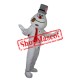 High Quality Christmas Snowman Mascot Costume