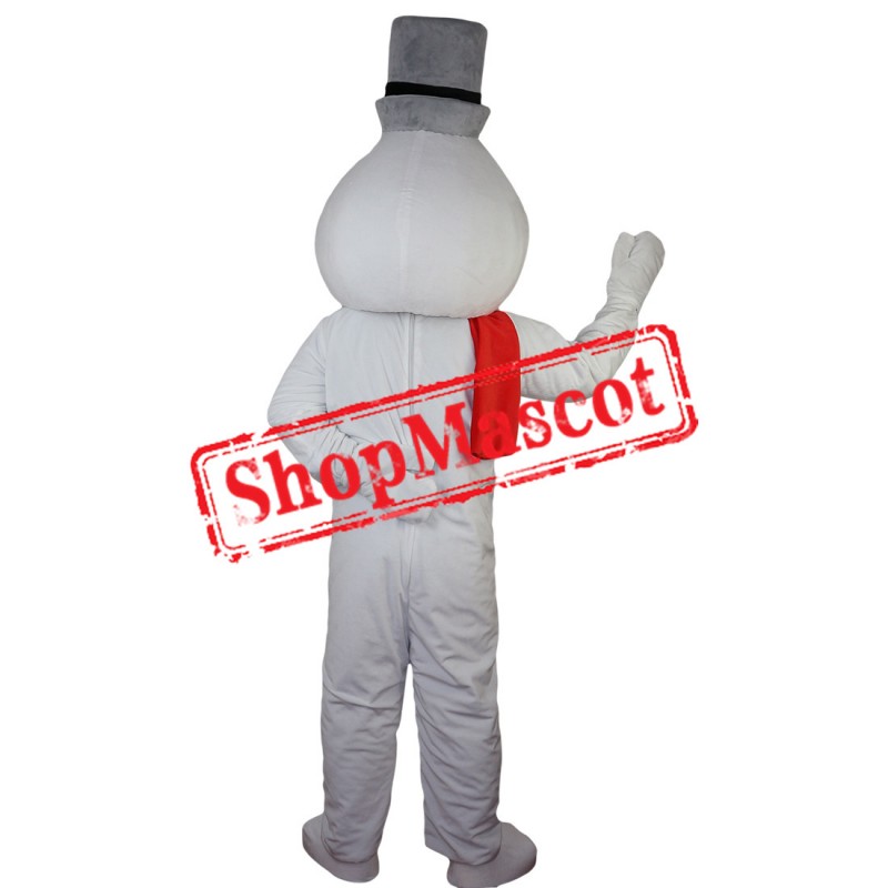 High Quality Christmas Snowman Mascot Costume