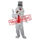 High Quality Christmas Snowman Mascot Costume