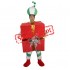High Quality Green Christmas Gift Mascot Costume