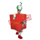 High Quality Green Christmas Gift Mascot Costume