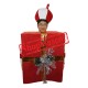 High Quality Red Christmas Gift Mascot Costume