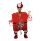 High Quality Red Christmas Gift Mascot Costume