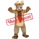 High Quality Light Brown Deer Mascot Costume
