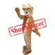 High Quality Light Brown Deer Mascot Costume