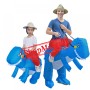 Blow Up Inflatable Dinosaur T Rex Halloween Costumes Suit For Adults & Kids