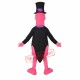 Handsome Flamingo Mascot Costume