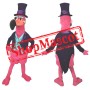 Handsome Flamingo Mascot Costume