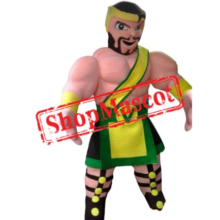 Top Quality Gladiator Mascot Costume