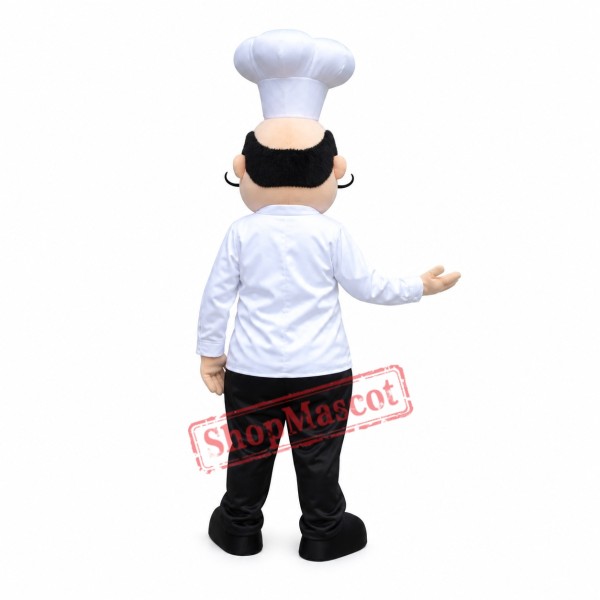 Happy Lightweight Chef Mascot Costume Happy Lightweight Chef Mascot Costume