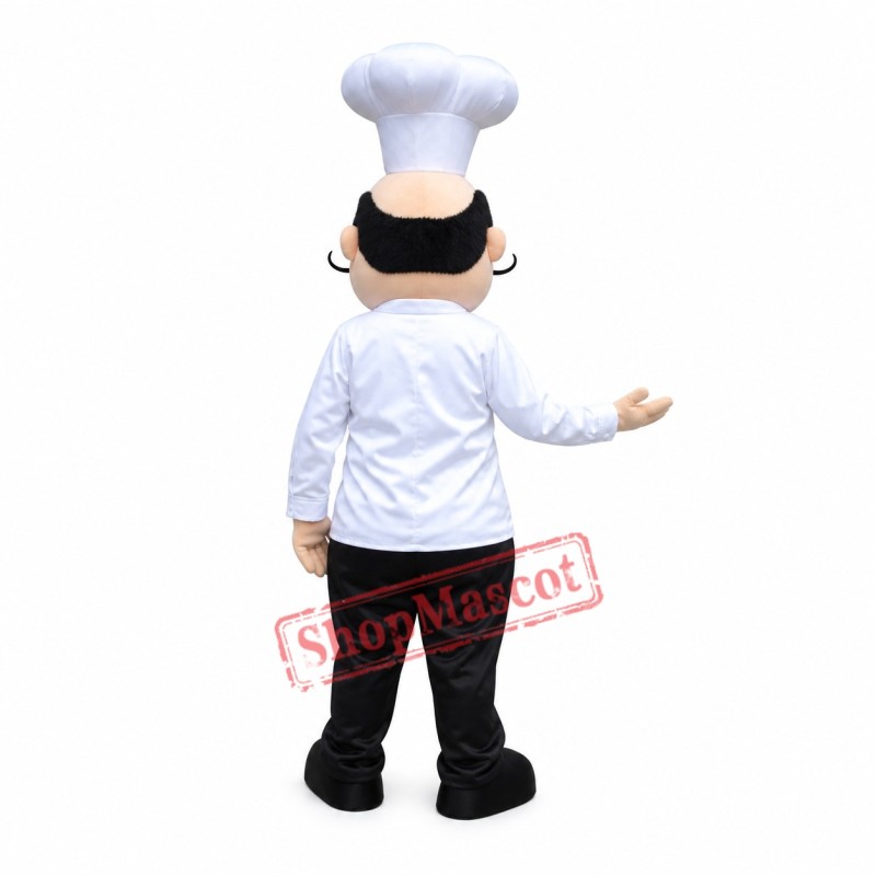 Happy Lightweight Chef Mascot Costume Happy Lightweight Chef Mascot Costume