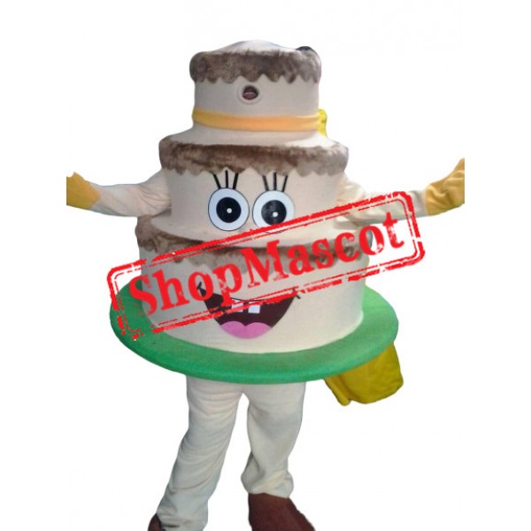 High Quality Cake Mascot Costume