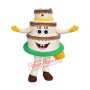 High Quality Cake Mascot Costume