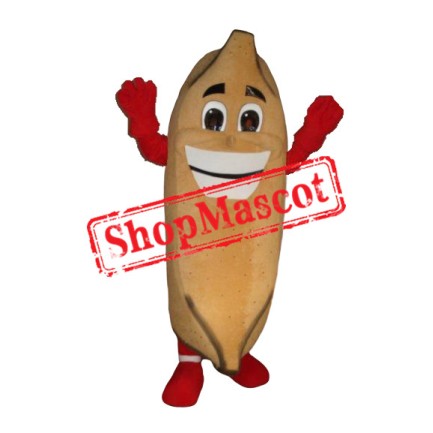 Happy Banana Mascot Costume Free Shipping