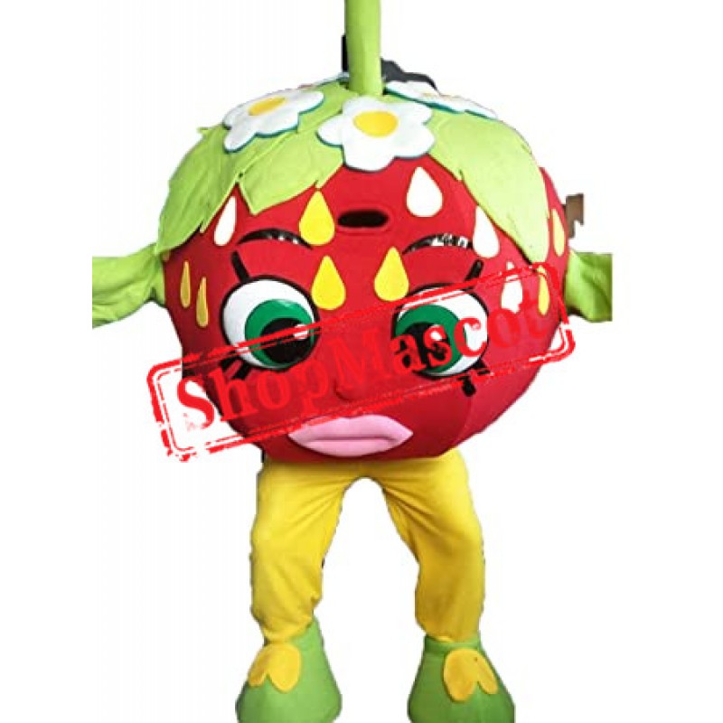 Funny Strawberry Mascot Costume