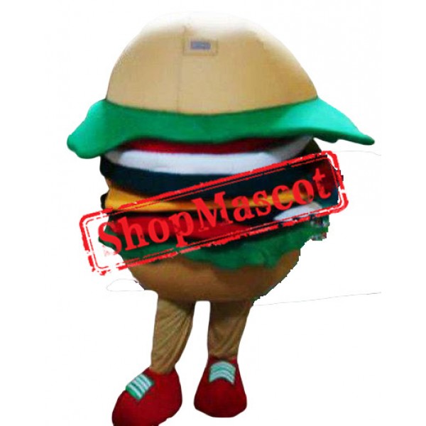 Top Quality Hamburger Mascot Costume