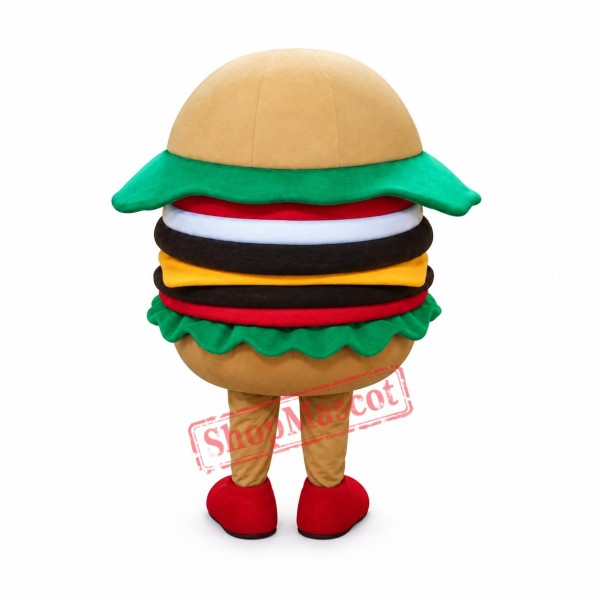 Top Quality Hamburger Mascot Costume Top Quality Hamburger Mascot Costume