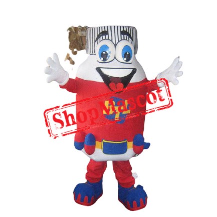 Pill Bottle Mascot Costume
