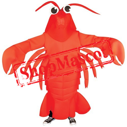 Lobster Waver Adult Mascot Costume